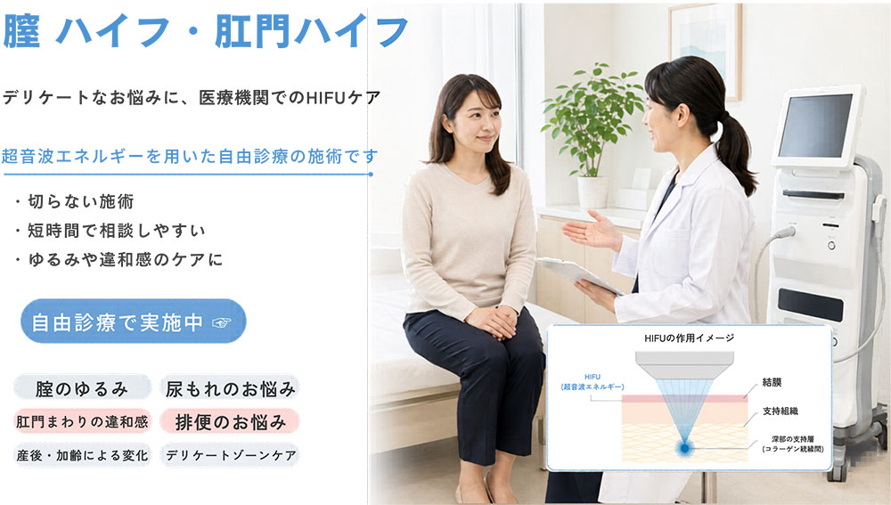 膣・肛門ハイフ
